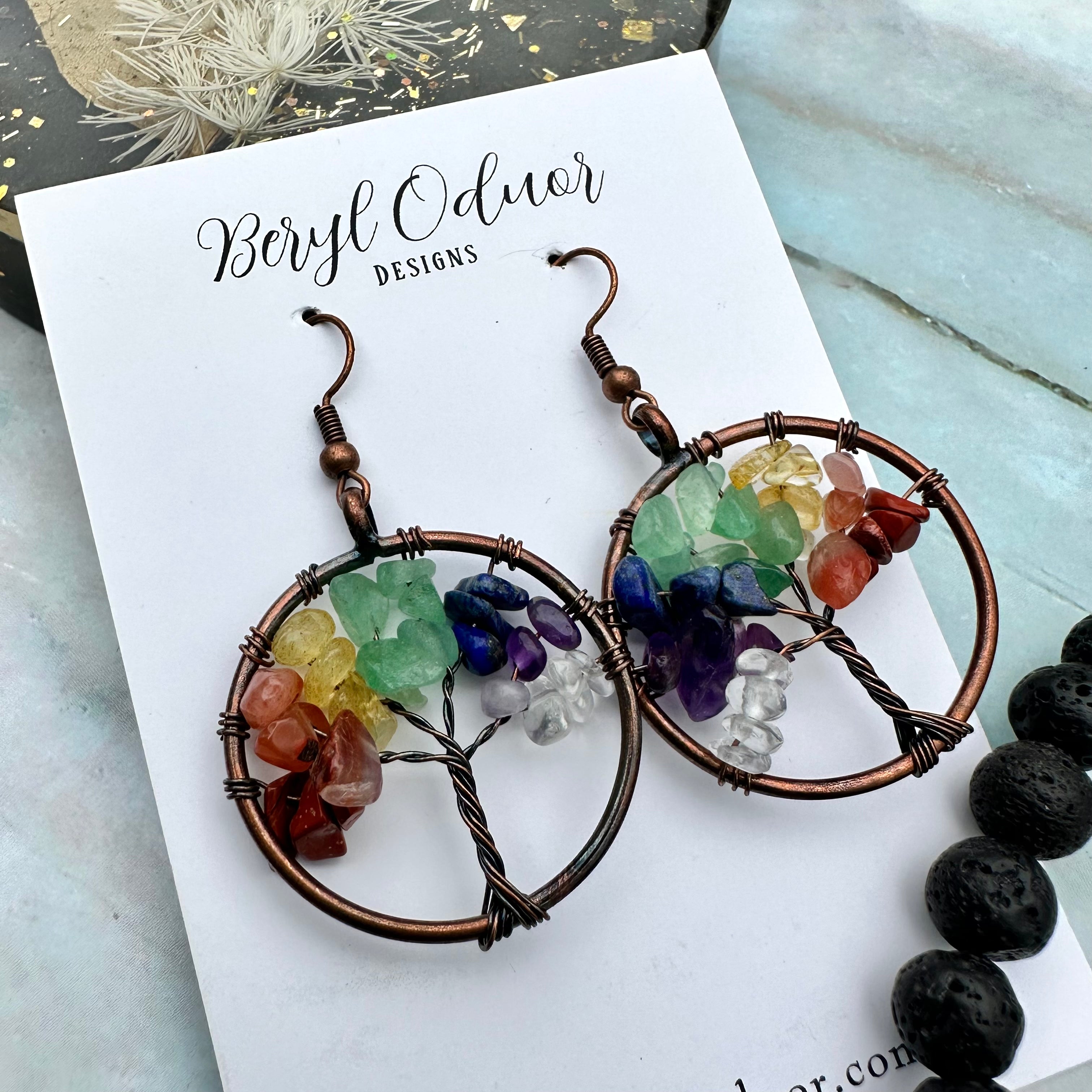 Copper Chakra Set